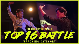 Marcus vs Piu | Waacking Top 16 | Fierce Style Vol. 6 | RPProds