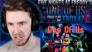 Vapor Reacts #1018 | [FNAF C4D] FNAF SONG ANIMATION "One Of Us" by TR0X4Z REACTION!!