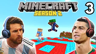 Messi & Ronaldo play MINECRAFT - KISSING COMPETITION!