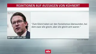 Juso-Chef Kühnert erntet Hohn und steht allein | n-tv