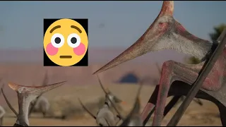 Herbivores Following Server Rules + Sussy Pterosaur - Prehistoric Planet Meme