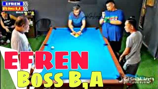 2|2 GAME 2 EFREN BATA REYES 🇵🇭 VS 🇵🇭 8/10 BOSS B,A RACE 17 @RiverView-sanRafael,bulcan