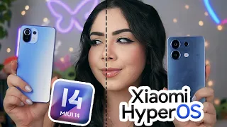 MIUI 14 vs HyperOS | O QUE MUDOU? VALE APENA ATUALIZAR?