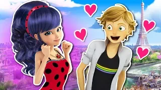 MARINETTE CAMBIA de LOOK y CONQUISTA a ADRIEN ❤️Miraculous Ladybug - Juguetes Fantásticos