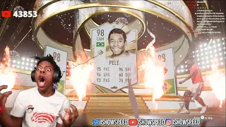 iShowSpeed PACKS PELE 😂 #rip