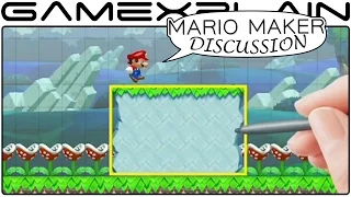 Mario Maker Discussion - Game Awards Trailer Thoughts & Impressions (Wii U - Game Awards)