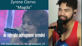 Zyrene Ciervo singing "MAGDA" on THE CLASH TOP 8 - SINGER HONEST REACTION