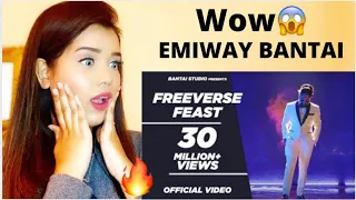 EMIWAY - Freeverse Feast (Daawat) Prod.Jacko Beats {Explicit} | Reaction by Ash Reacts |