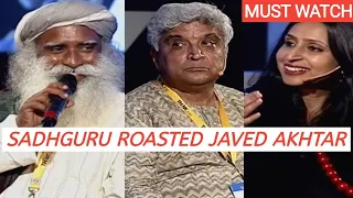 Must watch big debate between Sadhguru and Javed akhtar