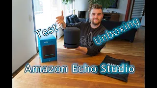 Amazon Echo Studio - Alexa - Unboxing, Einrichtung und kurzer Test