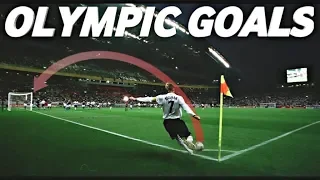 Top 10 Olympic Goals !!! Kroos - Salah - Beckham - Carlos - Di Maria - Recoba - Henry - Ronaldinho
