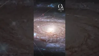 Zooming into galaxy 232 million light years away | UGC 2885 🔥 #Shorts