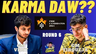 2 PAWNS SACRIFICE SA OPENING! AGGRESSIVE SOBRA! Vidit vs Firouzja! Candidates 2024 Round 6