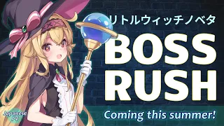 Major Update : BOSS RUSH Promotional Video (*Japanese, English Subtitles) ｜ Little Witch Nobeta