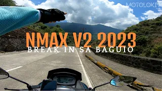 NMAX V2 2023 BREAK IN SA BAGUIO COUPLE RIDE | VIA KENNON ROAD | CABIAO TO BAGUIO | MOTOLOKIS