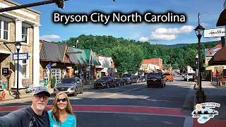 A Fun Visit To Bryson City North Carolina | Downtown Shops, Trains & Ice Cream!
