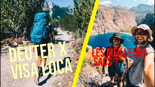 Best BACKPACK for travelling around the world - DEUTER AIRCONTACT CORE 50+10 - VISA LOCA