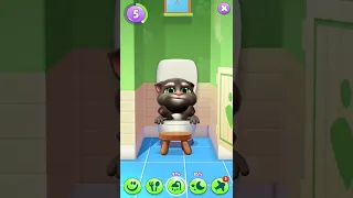 Tom's Gotta Go! 🚽 Talking Tom #Shorts