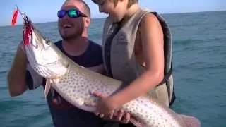 Giant Musky on Lake St. Clair