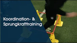 Koordinations- und Sprungkrafttraining am Deutschen Fußball Internat