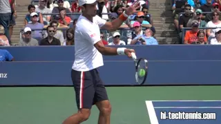 Novak Djokovic Forehand Slow Motion 1000 fps