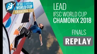 IFSC Climbing World Cup Chamonix 2018 - Lead - Finals - Men/Women