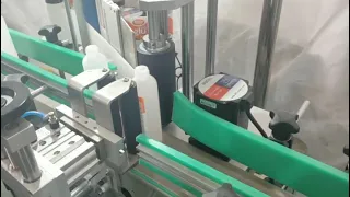 Automatic Labeling Machine for Plastic Bottles