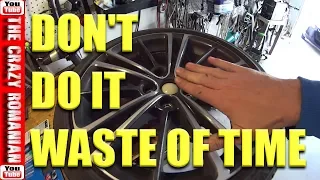 Biggest Mistake, HOW to Balance Car tires at home, You can't DO IT, Final ANSWER, MYTH BUSTED