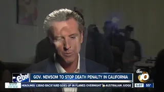 Gov. Newsom to put temporary stop to California's death penalty