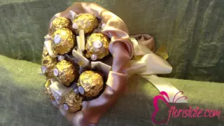 Букет из конфет Ferrero Rocher KF-35