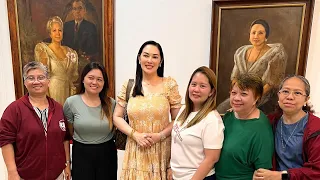 Ruffa Gutierrez, Visiting my alma mater today as I remain focused and committed to pursuing my MA~~