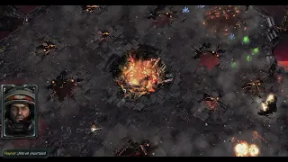 StarCraft II CAMPAÑA WINGS OF LIBERTY DIFICIL CON TRUCOS CAP24 LA BOCA DEL LOBO