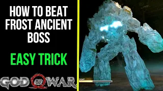 God of War - How to Beat Frost Ancient /Frost Ancient Boss Fight