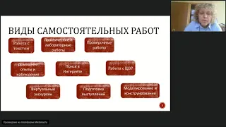 Организация самостоятельной работы учащихся в условиях онлайн обучения