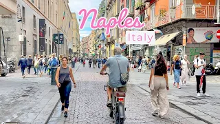 The Wonderfull Chaotic Italian Life In Naples - 4K-HDR Walking Tour (▶240min)