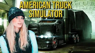 Watch A Real Trucker's First Time Playing American Truck Simulator! 🚛