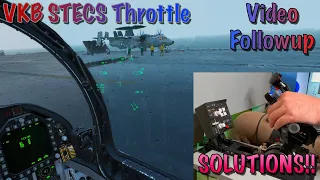 DCS VR | STECS Video Followup - Solutions!!