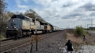 Railfanning Ogden Dunes and Chesterton 4/27/24