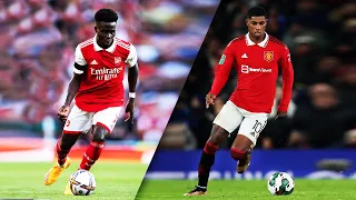 Marcus Rashford vs Bukayo Saka - Crazy Goals & Skills - 2022/23 - HD