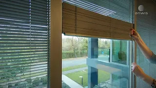 Żaluzje drewniane 25 mm WROCŁAW  - wood venetian blind