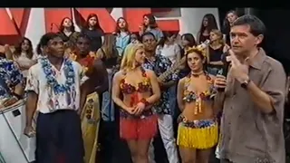 É o Tchan (Ao Vivo ) com Sheila Mello e Scheila Carvalho no Programa Livre 1998