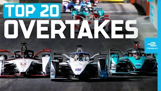 20 Best Formula E Overtakes - EVER!