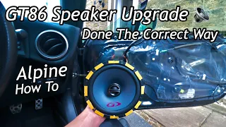 Installing New Alpine Speakers How To