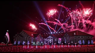 Noel (He Is Born) Christmas Light and Firework Show - 4K