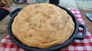 FOCACCIA FARCITA cotta nella GHISA  SENZA ANSIE  ricetta focaccia farcita facile