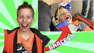 Paxton gets Braces!