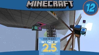 Minecraft Mods: AE2 Autocrafting and More Power in SkyFactory 2.5 - E12