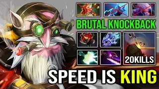 SPEED IS KING Crazy Physical Knockback 100% Max Attack Range Brutal OP Carry Dota 2
