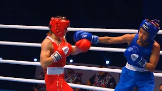 R16 (W51kg) AETBAEVA Liliya (RUS) vs JESUS DE SOUSA Grazieli (BRA) /AIBA WWCHs Ulan Ude 2019