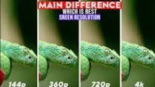 144p vs 240p vs 360p vs 480p vs 540p vs 720p vs 1080p vs 1440p (2К)